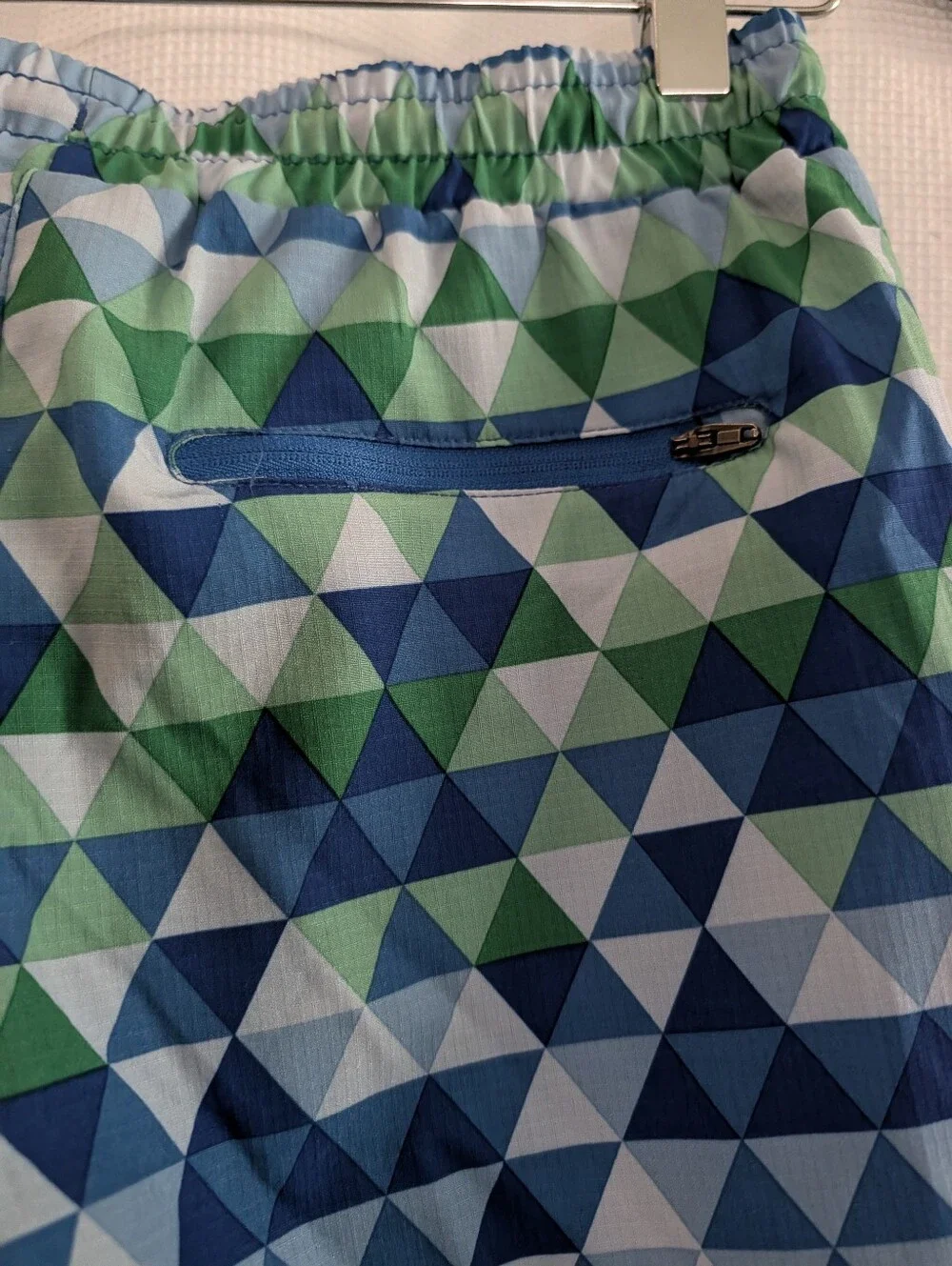 Eddie Bauer Geometric Swim Trunks